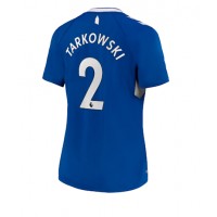 Fotbalové Dres Everton James Tarkowski #2 Dámské Domácí 2022-23 Krátký Rukáv